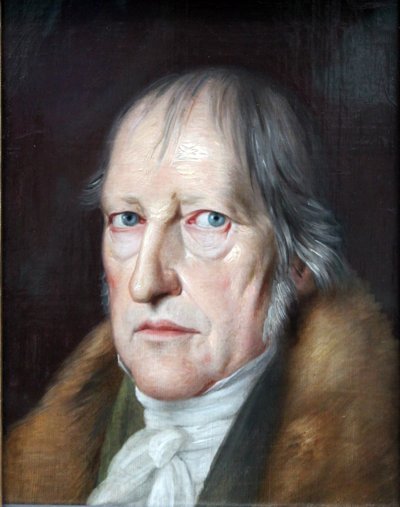 Il filosofo Georg Friedrich Wilhelm Hegel da Jakob Schlesinger